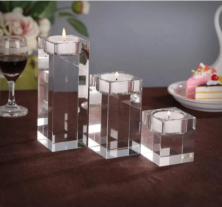 

K9 wedding table decorations tealight holder candle stick