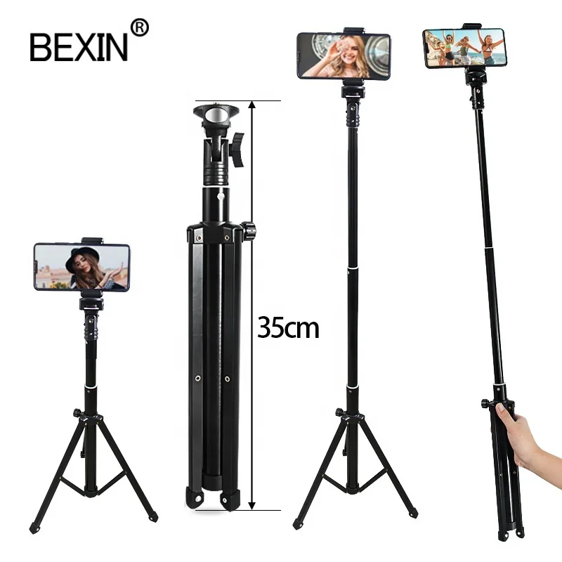 

BEXIN Multifunction Live Streaming Camera Light Stand Photography Micro-Course Video Recording Live Broadcasting Tripod mount