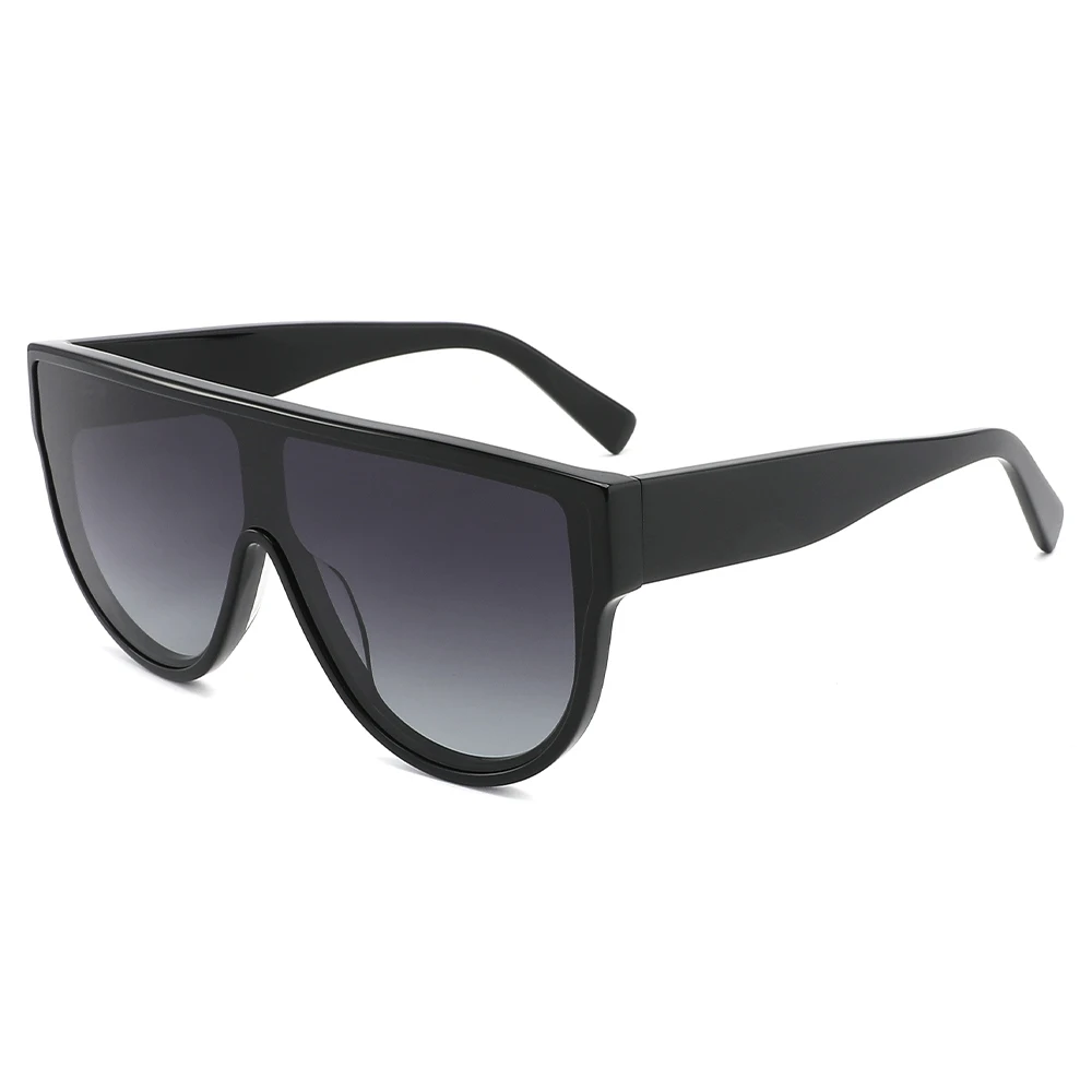 

YDMB1072 Wholesale latest vintage polarized acetate frame sunglass flat top