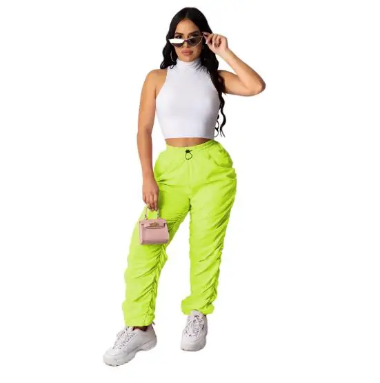 

2020 fashion new European and American casual ladies sports jogging pants apparel, Customize