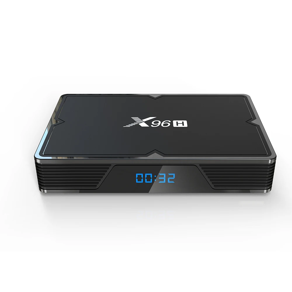 

2019 New Design HD digital Video X96h 2.4G/5G Dual WiFi Allwinner H6 Quad Core Android Tv Box