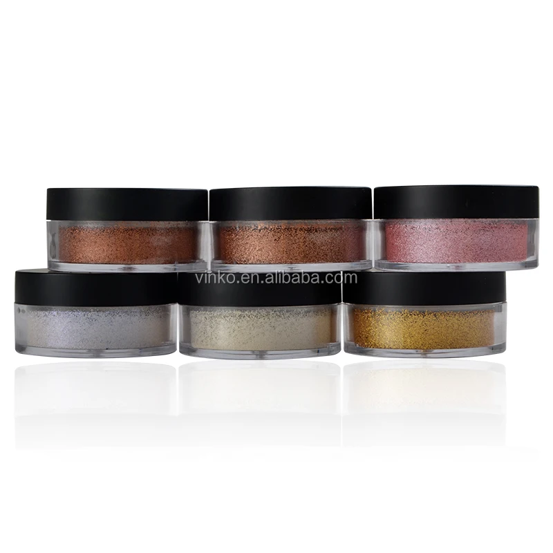 Wholesale Glowing Private Label Shimmer Loose Powder Highlighter Makeup