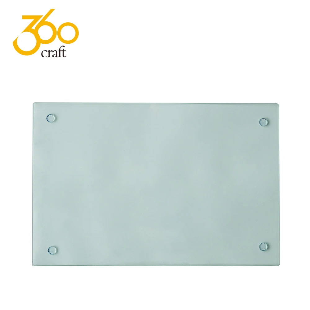 

Looklike Custom Logo Sublimation Blanks Clear Glass Cutting Board For Sublimation, Sublimation white blank