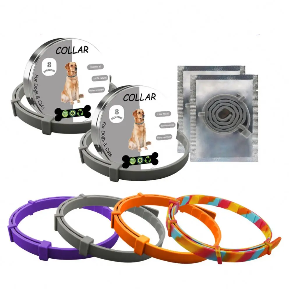 

Pet Supplies Dog Collar Anti Flea Lice Ticks Mosquito Outdoor Adjustable Pet Collar Accessories