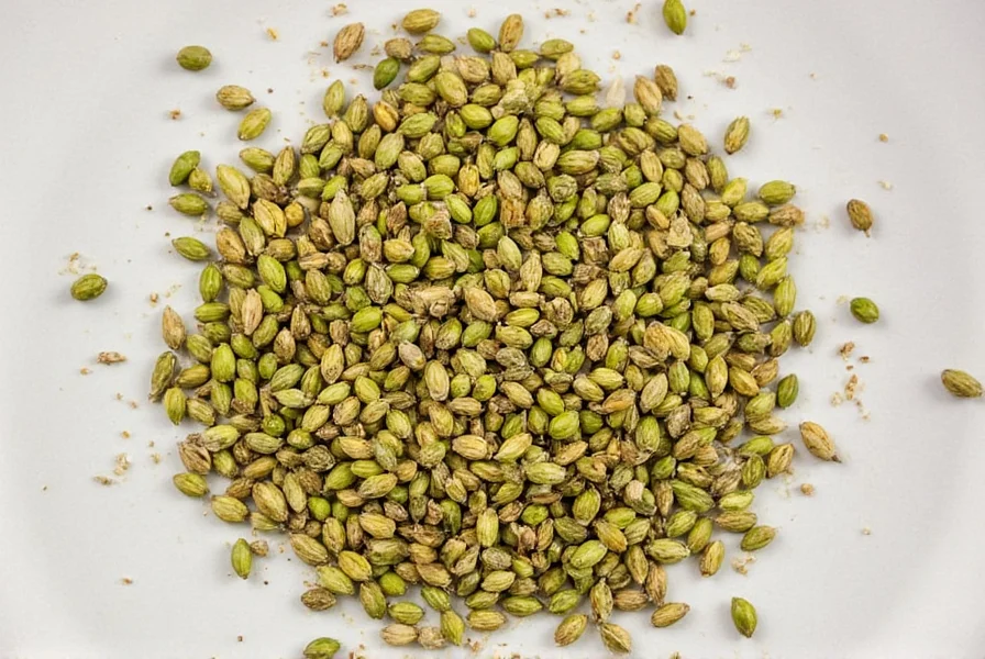 Cardamom spice in various forms: whole green pods, black pods, extracted seeds, and freshly ground powder arranged on a marble surface