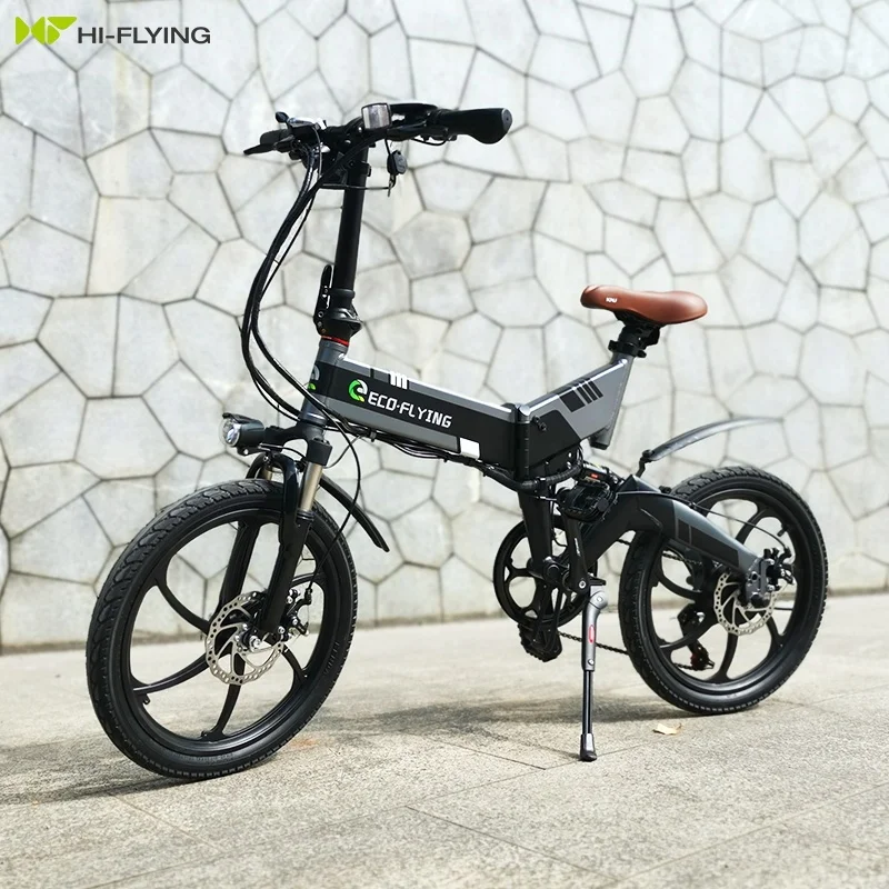 

ECO-FLYING Germany Stock 20 inch ebike 36V 250W high speed folding electric bicycle aluminum alloy electric bike