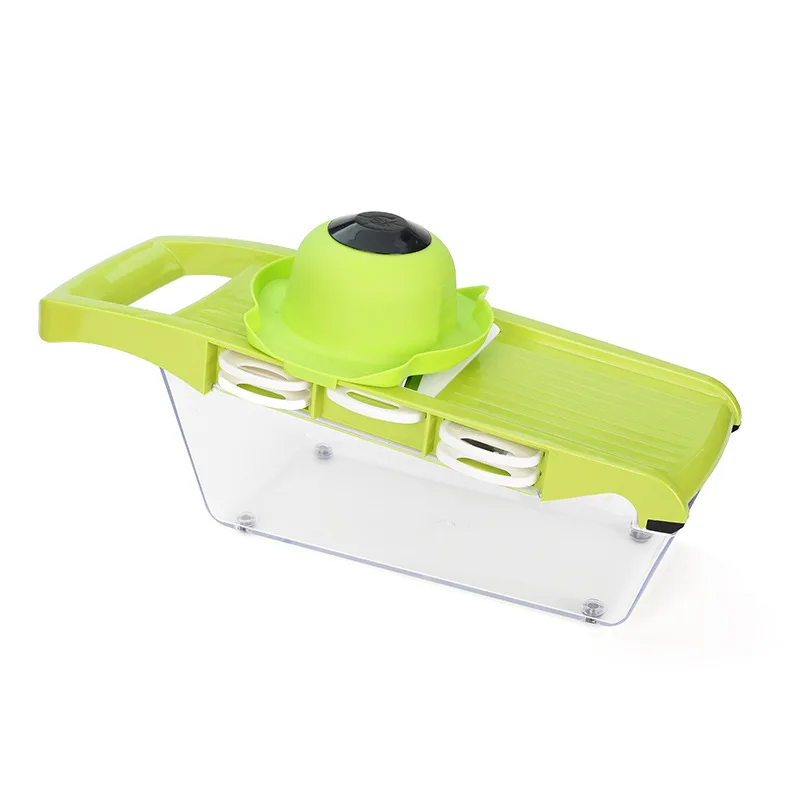 

Kitchen Multi-Functional Chopping Artifact Household Slice Shredded Potatoes Carrot Grater Grater Chopper, Red/green