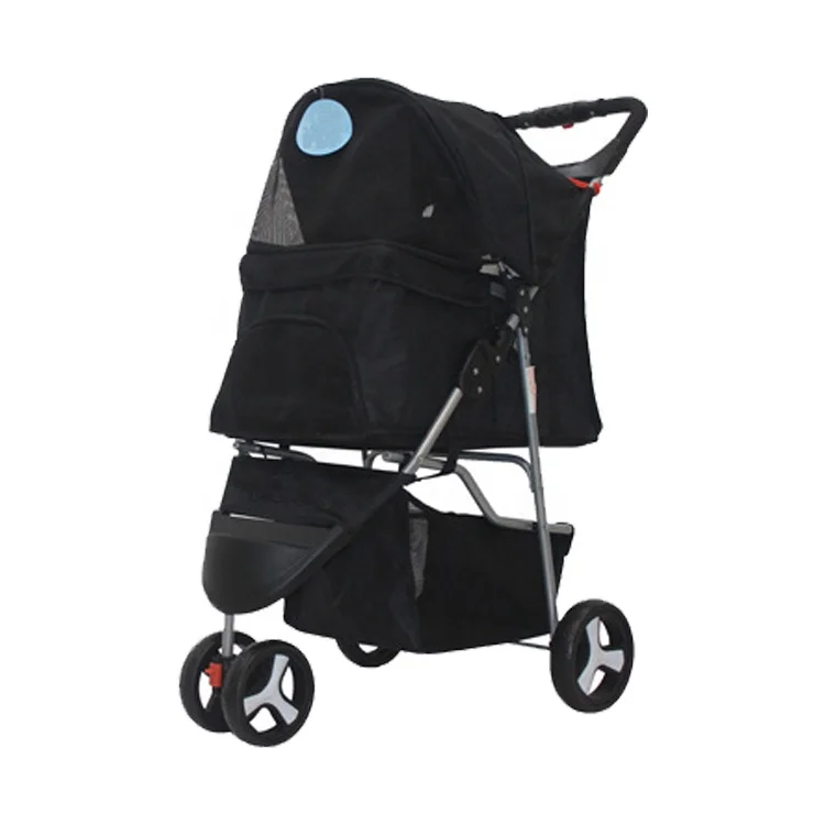 

Pet Strollers for Small Medium Dogs & Cats - 3 Wheeler Elite Jogger - Carriages Best for Cat & Large Puppy, Customized color