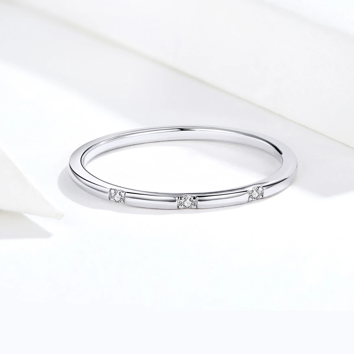 

Fashion Jewelry 925 Sterling Silver Stackable Simple Personalize Rings For Women Jewelry