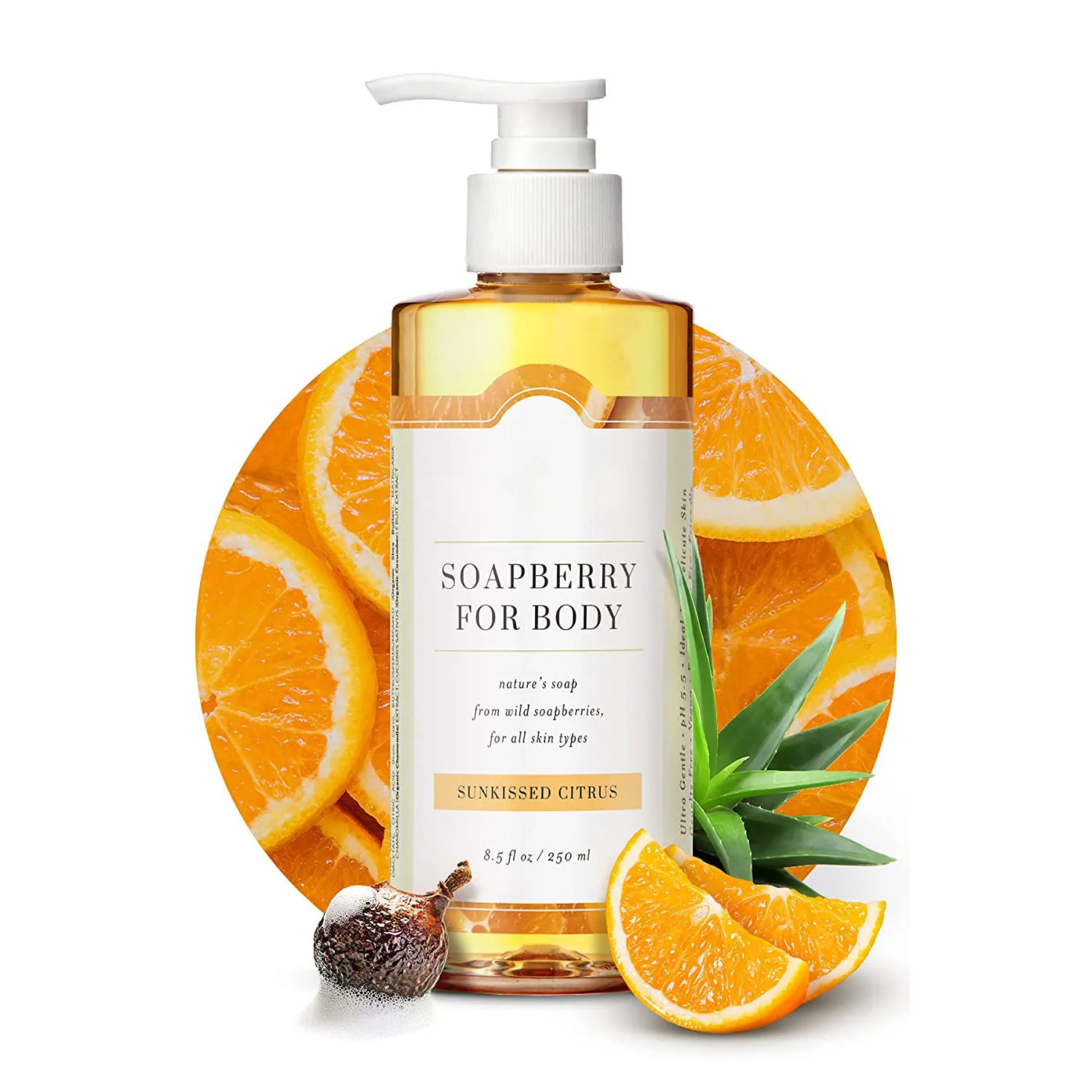 

Custom LOGO Whitening Moisturizing Scrub Deep Cleansing Shower Gel Orange Body Wash For All Skin, Customzied