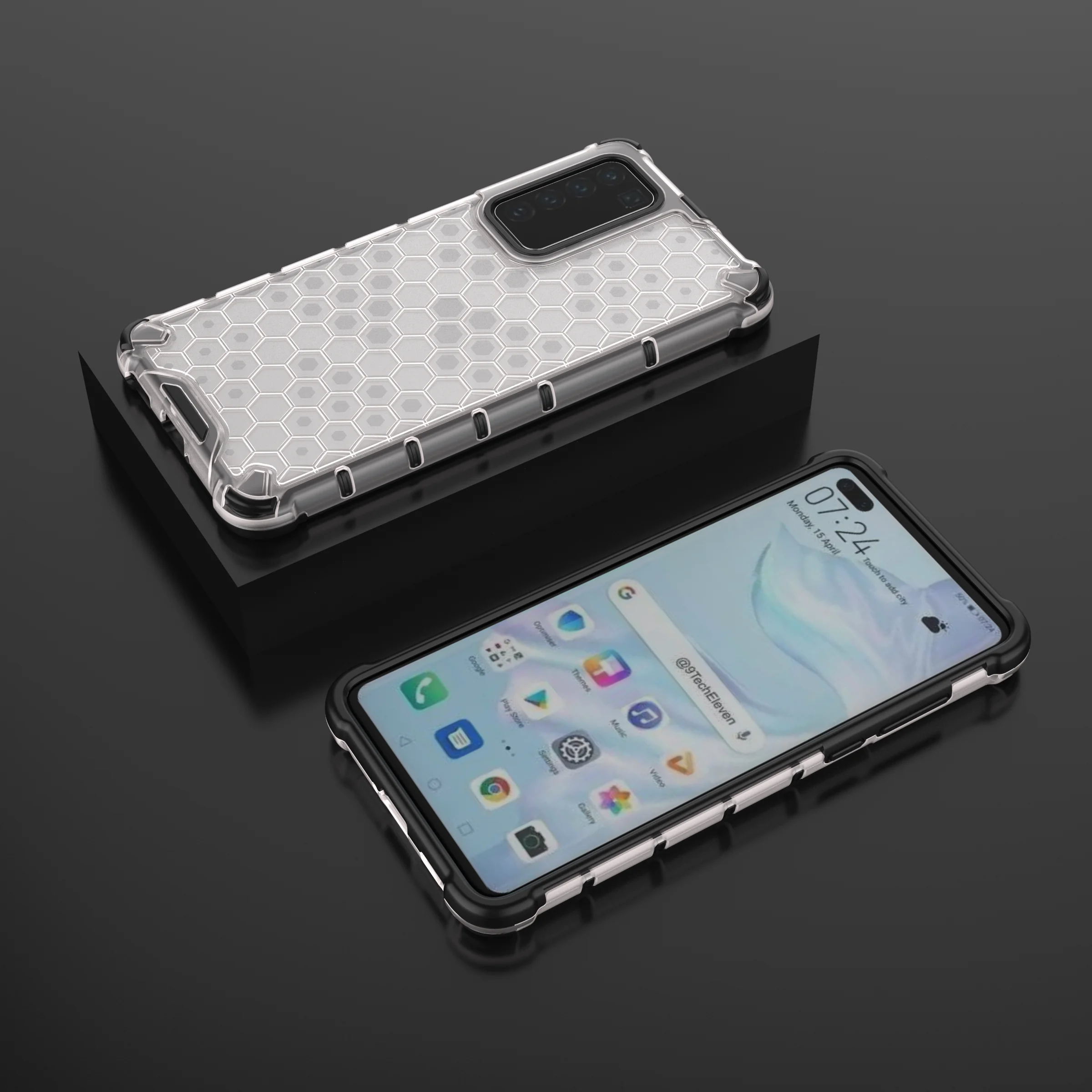 

2020 Best Selling Phone Cases For Oppo Transparent Clear Phone Cases Anti-scratch Shell phone case For Huawei P40 Back Cover, 5 color