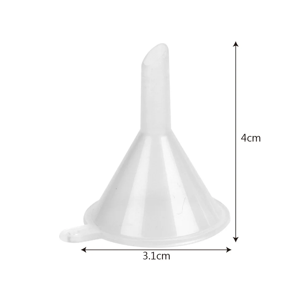 

3ml 2023 Latest design Zhejiang Hangzhou Transparent Packing tools very small essential perfume plastic mini funnel