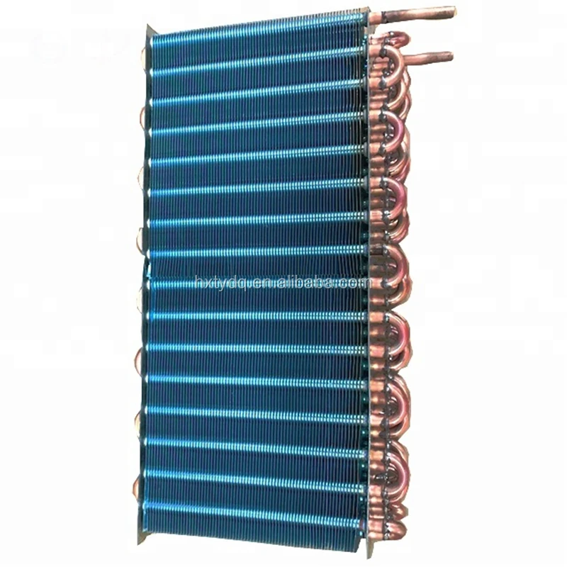 Dehumidifier Blue Finned Condenser Coil Evaporator Buy Dehumidifier Condenser Coil
