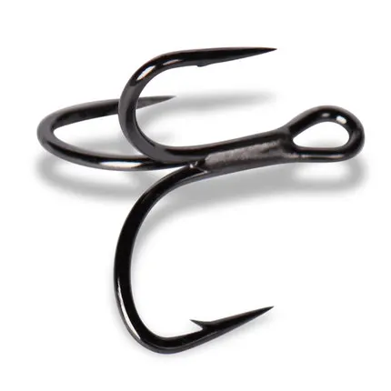 

Hi-Q saltwater Wei hai Mustad TG 76 High Carbon Steel Fitness Treble Fishing Hooks, As picture