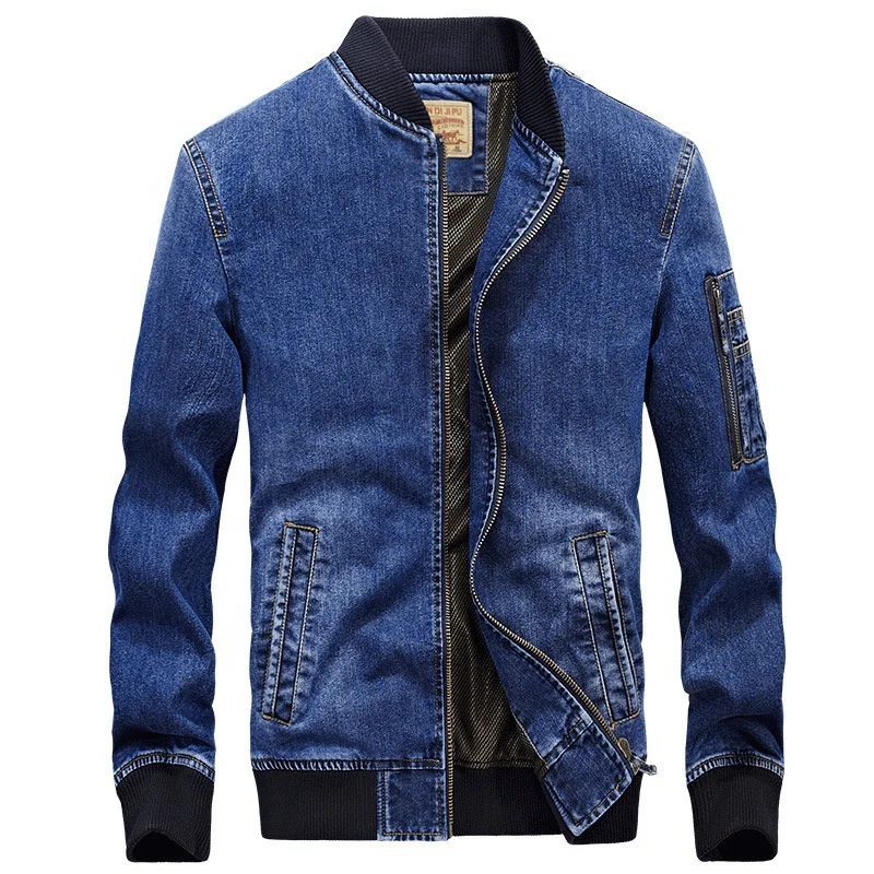 

Men jeans jacket brand new fashion bomber denim jackets mens casual cowboy embroidered 4XL coat streetwear male clothes chaqueta