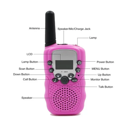 

8/22 Channels Best Woki Toki For Outdoor Hiking Ski Scan License Free Two Way Radio 5 Mile Walkie Talkie, Customzied