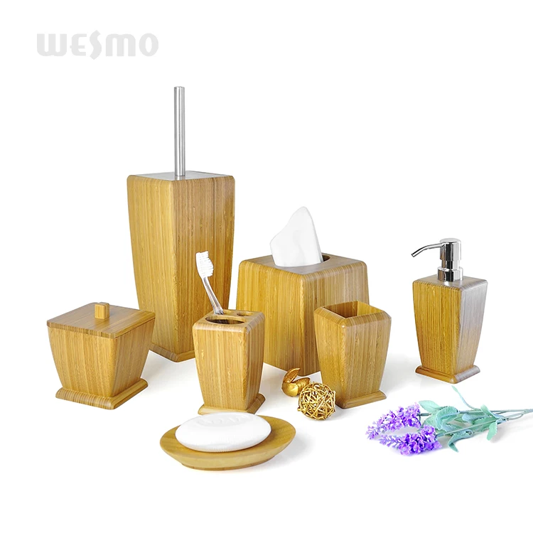 Bamboo Bathroom Set