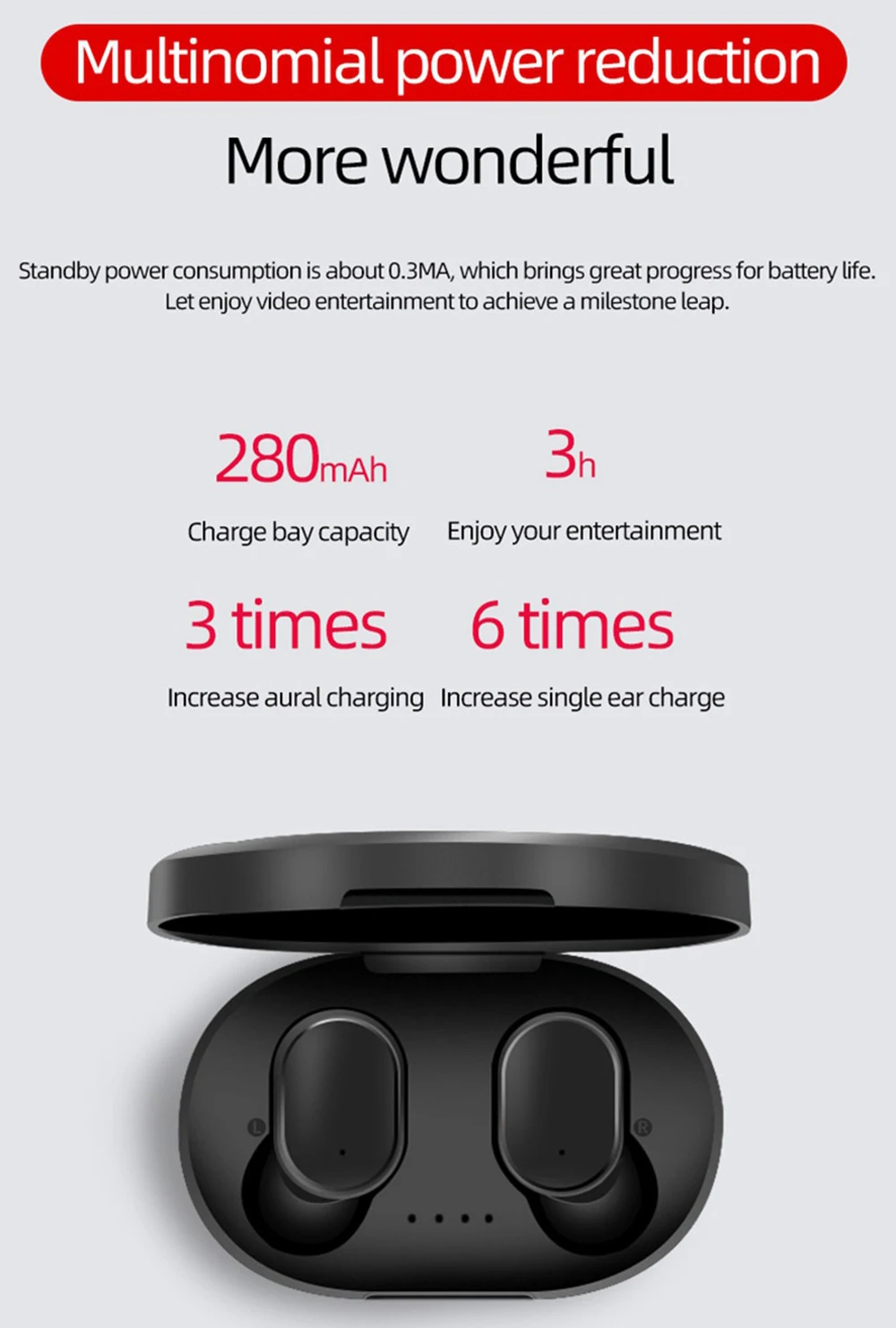 Wireless Earphone For Xiaomi Redmi Airdots Earbuds Bluetooths 5.0 TWS Headset Noise Cancelling Mic for iPhone Huawei Samsung A6S - ANKUX.COM