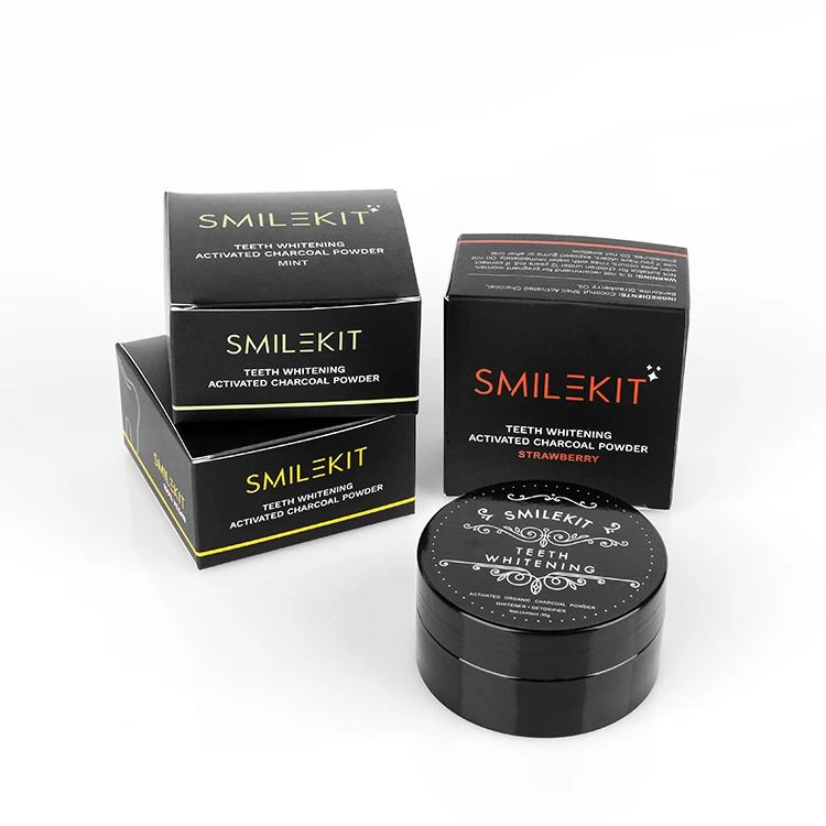 

smilekit Activated Charcoal Removes Teeth Stain Teeth Whitening Essenc Powder