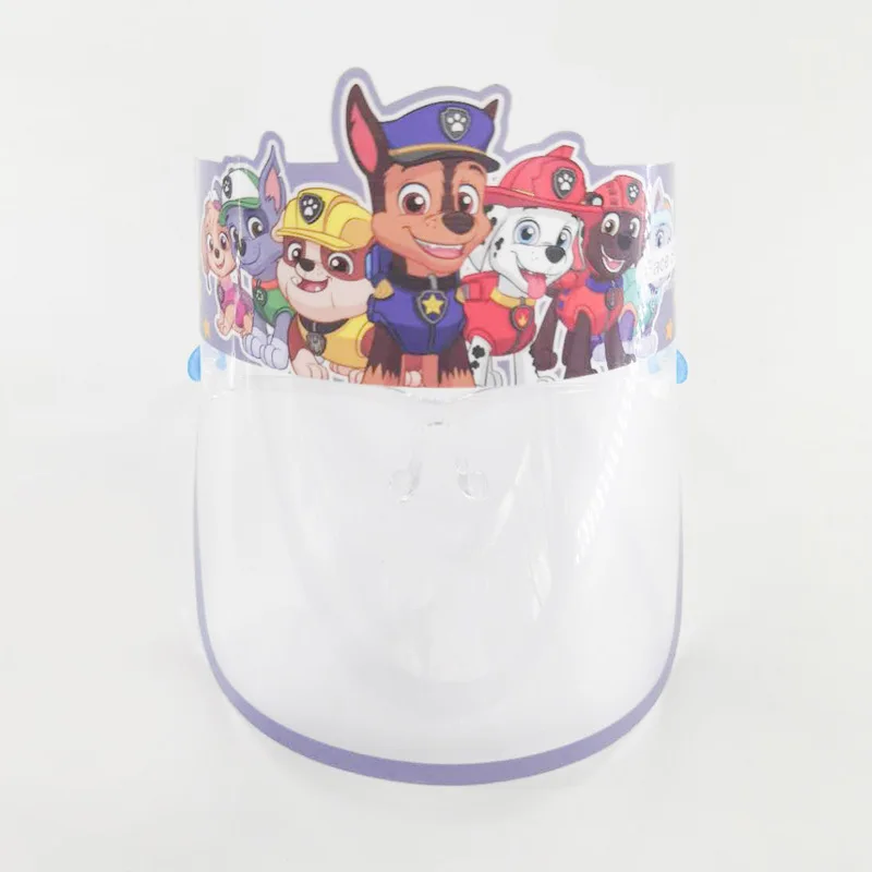 

Kids Cartoon Faceshield with Glasses Frame Transparent Faceshield Visor child protector, Colors