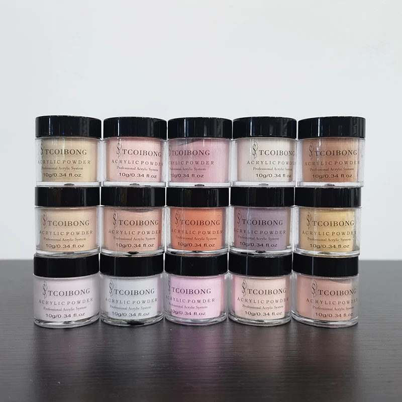 

Free Sample Crystal Acrylic powder Custom Private Label Nail Nuder Pink White Clear Acrylic Powder