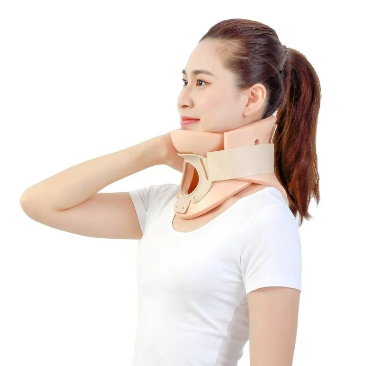 

Soft Foam Cervical Collar Adjustable Neck Support Brace for working reading Relieves Neck Pain and Spine Pressure, Pink/blue/black/white or customized