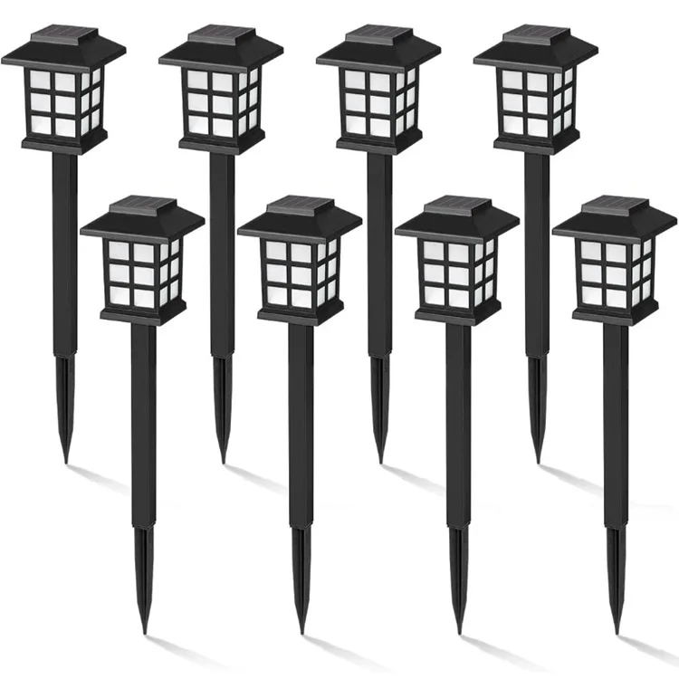 

Factory Commercial Mini Square Smart Led Modern Lawn Best Walkway Lamps Outdoor Solar Pathway Lights