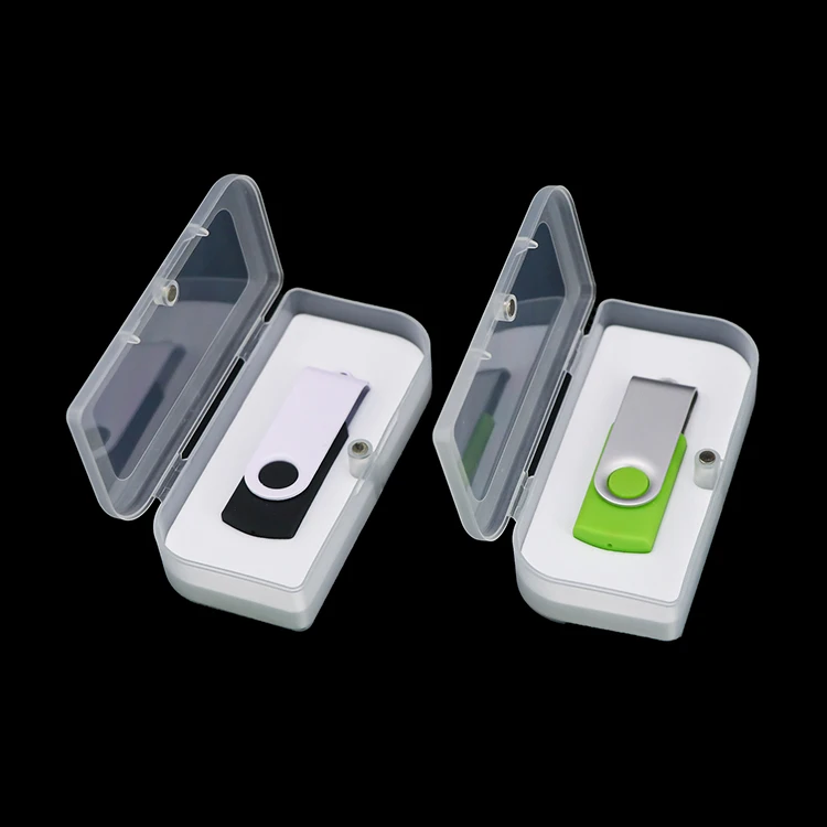 

Plastic Clear Gift Packaging Cases General U-Disk Pen 8GB 16GB 32GB USB Flash Drive, All kind of color are available