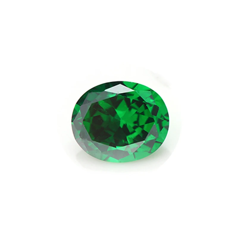 

Thriving Gems Emerald Gemstone Oval Cubic Zirconia Price Per Carat