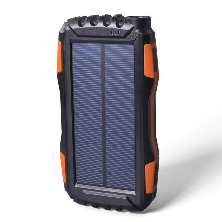 

Waterproof 25000mAh Capacity Mobile Phone Universal Foldable Solar Power Bank