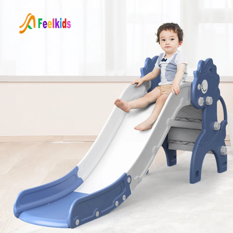 

Feelkdis quality child indoor pool park slides, Red/blue