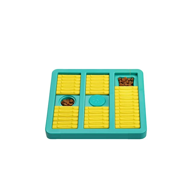 

New Pet Iq Intelligent Toys Plastic Dog Treat Food Dispenser Interactive Slow Feeder Dog Puzzle Toys
