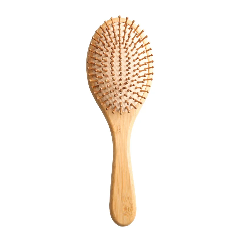 

Wanmei Board Quality Air Cushion Massage Health Comb parting hair scalp massage natural wooden comb and shampoo brush