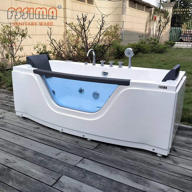 2 Person Rectangle Acrylic Whirlpool Bath Tub For Body Spa Buy
