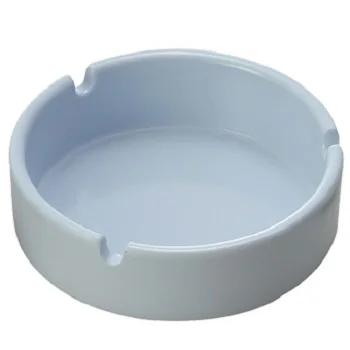 

Custom Printing Round White Durable Melamine Ashtray