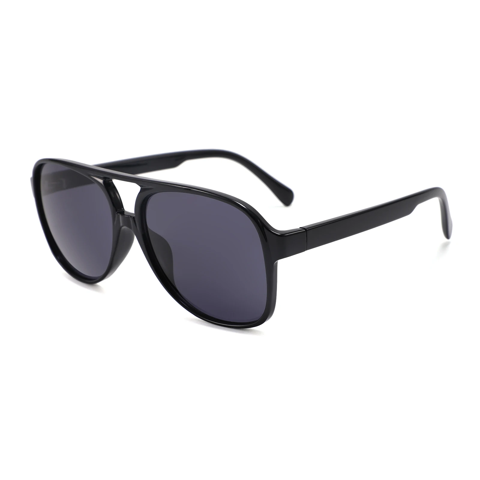 

Vintage Custom Logo Branded Sunglasses Custom Color UV400 Lenses Unisex PC OEM Pilot Eyewear Sunglasses Fashion Sunglasses