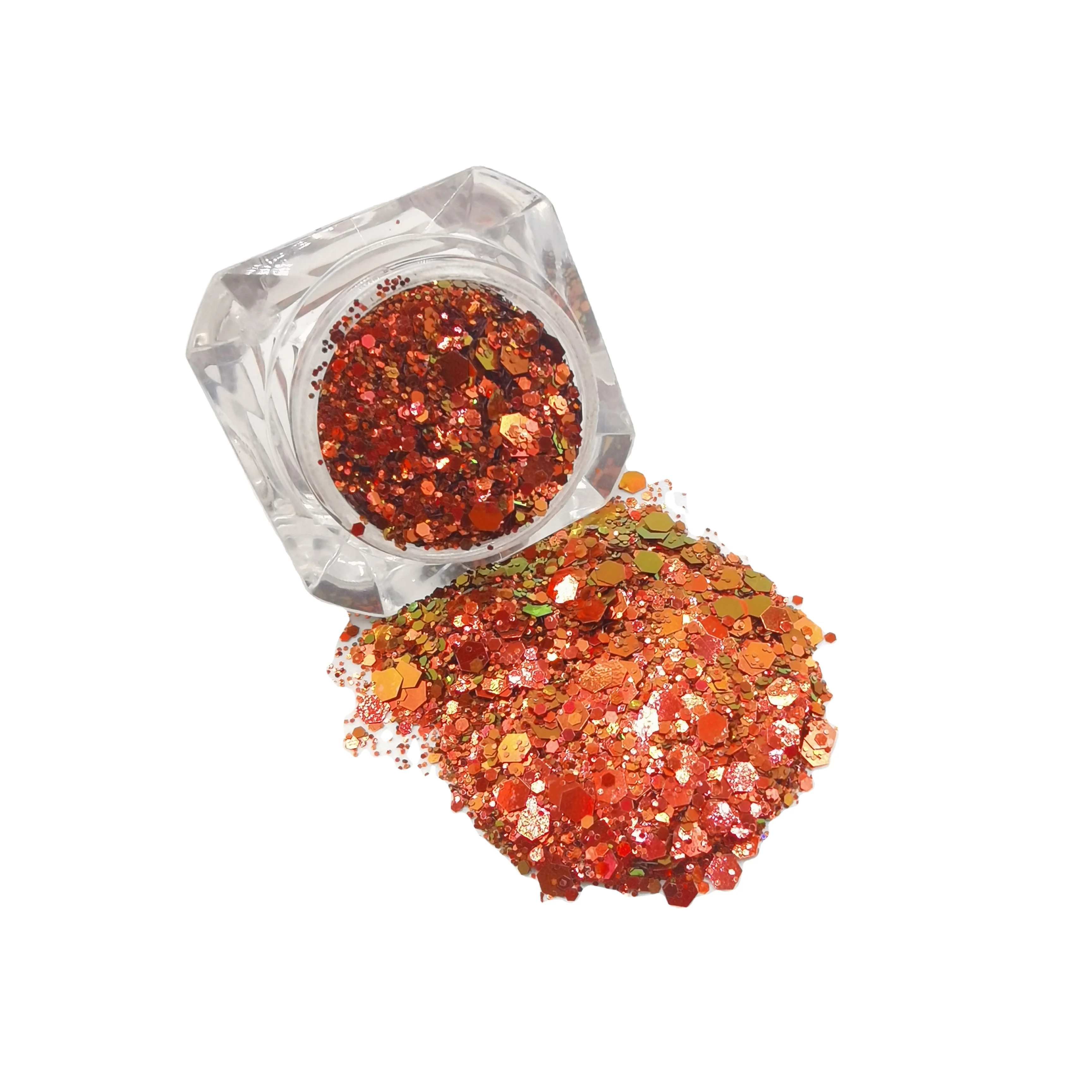 Xucai Biodegradable Glitter Chunky Powder Cosmetically Shifting Festive Bulk Wholesale Party Supplies for Promotions