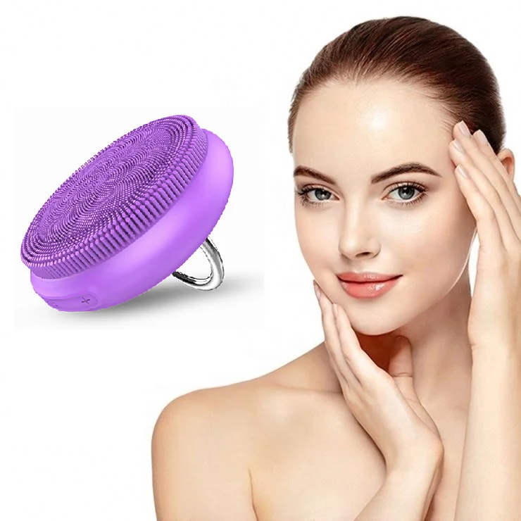 

2020 Fashion electric facial cleansing massager silicone beauty equipment 2020 for face