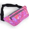 Personalized Waterproof Shiny Waist Pack with Adjustable Belt