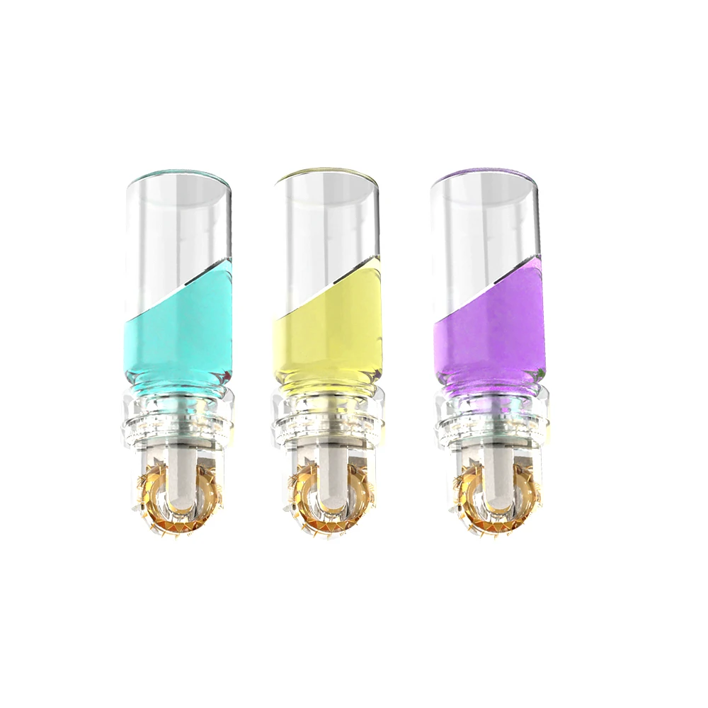 
2020 Microneedle Hydra Roller 64 Gold Tips derma roller Titanium 