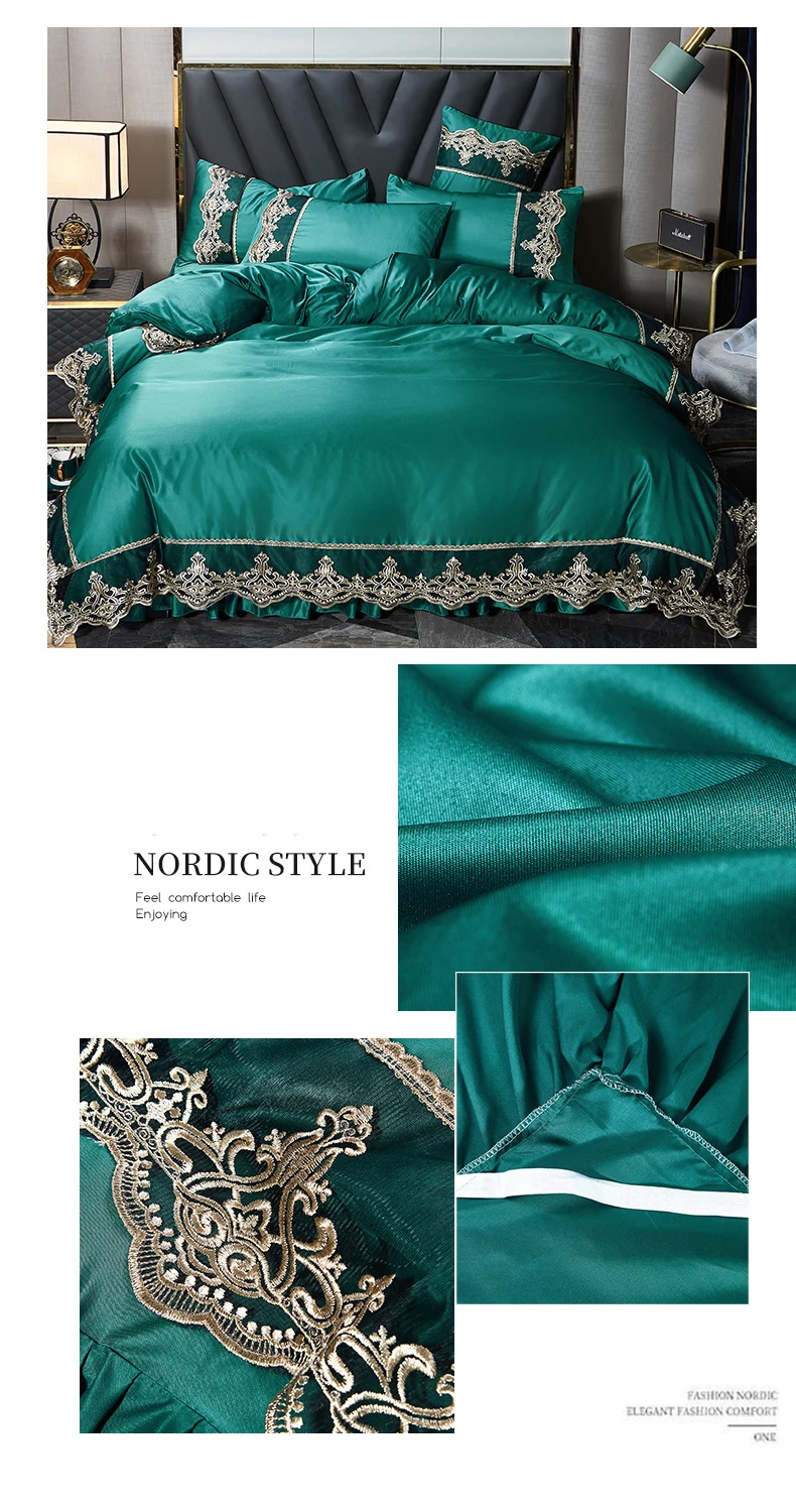 New Stylish Good Quality Very Luxury Silk Bedding Set Bed Sheet