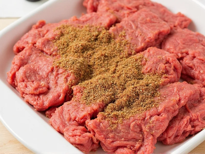 Taco Seasoning Ratio: 2-3 Tbsp Per Pound of Ground Beef
