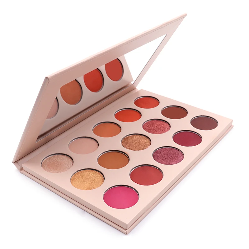 

Hot sale 15 Colors Eye Shadow Palette Shimmer Matte Flash Shine Diamond Eyeshadow