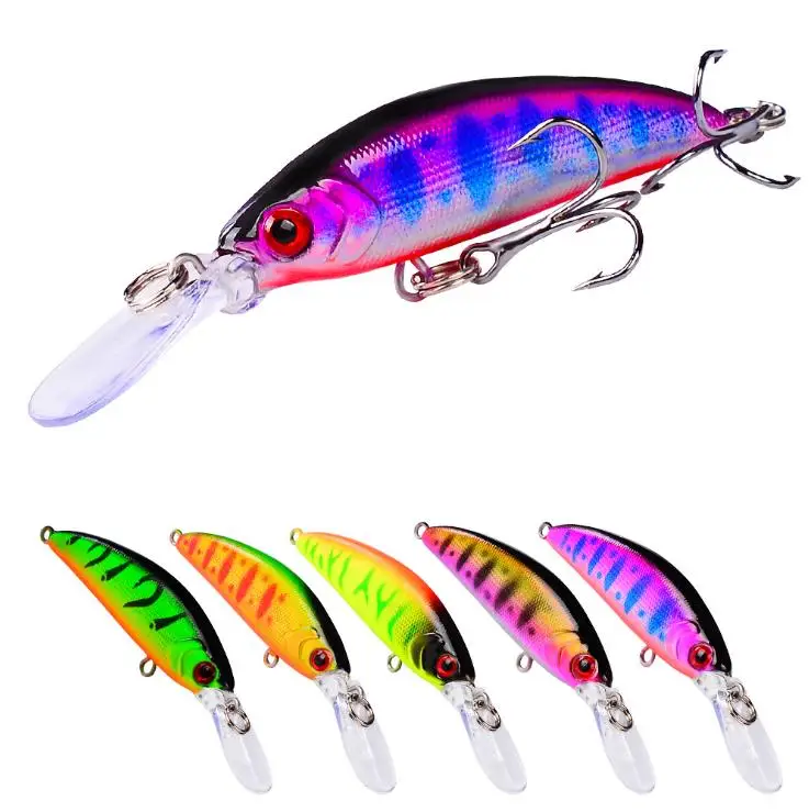 

SNEDA Factory Wholesale Sinking Minnow Lure 7CM/5.5G ABS Plastic Bait Freshwater Fishing Lure Pesca, 9 colors