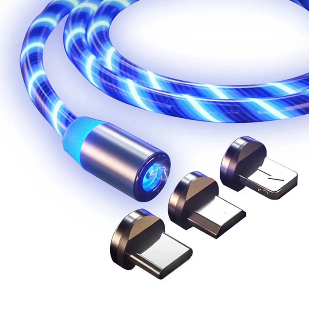 

Custom High Quality 3 in 1 Multi Function Charging Streamer Data Cable