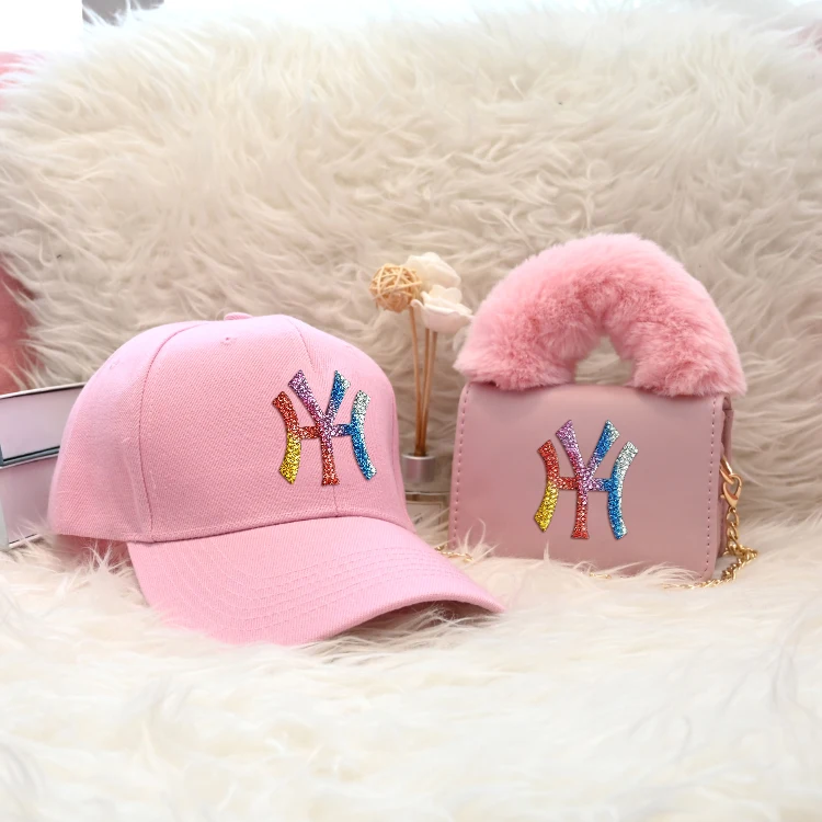 

Handbags for women purses and hanbags shoulder sling bags cheap kids purse and hat sets, 9 color