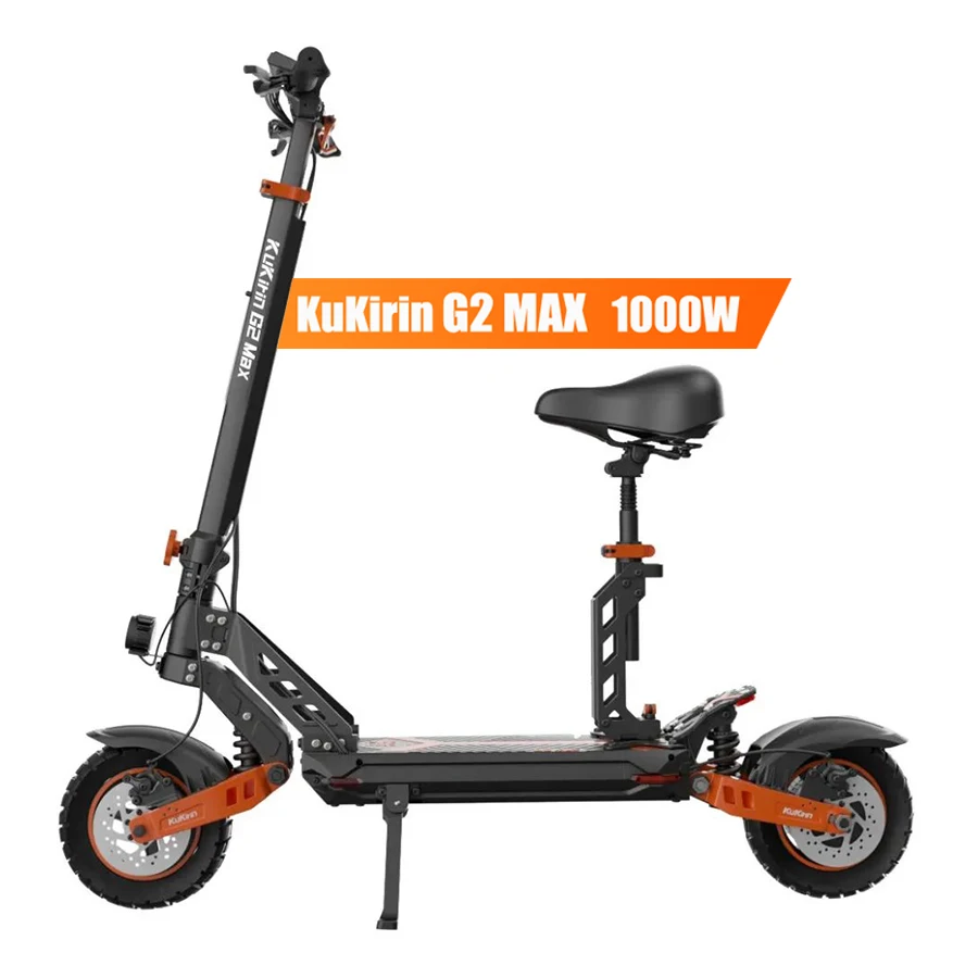 

KUKIRIN G2 MAX 10 Inch Pneumatic Tires 1000W 20Ah Off Road Electric Scooter