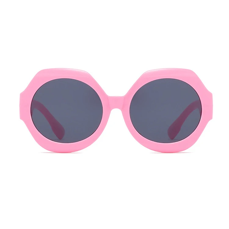 

DOISYER ECO-Friendly recycled materials bulk pink kids square sunglasses 2018 boys children