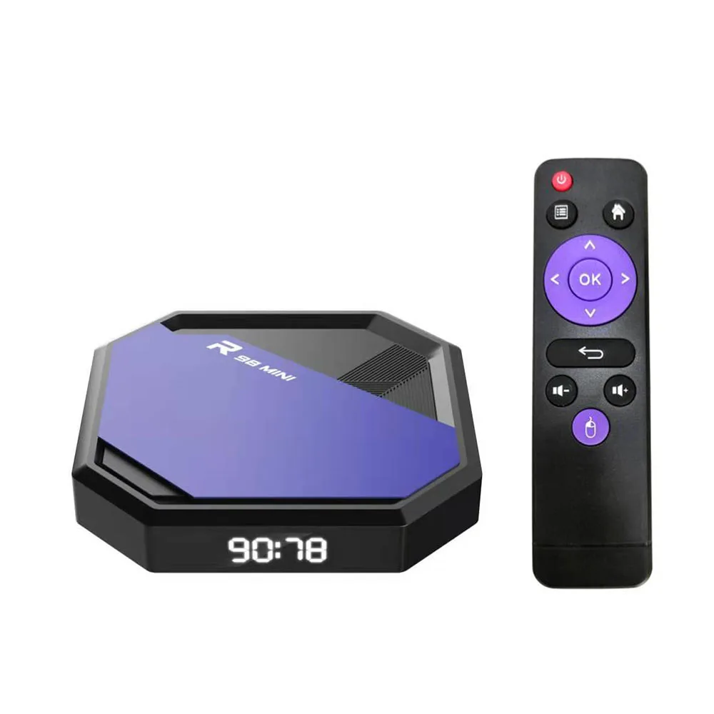 

New arriving Hot selling RK3318 chip R98mini 2.4G/5G wifi Dual WiFi 2GB 4GB 16GB 32GB 64GB Android smart TV box