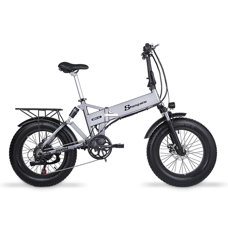 

Wholesale Aluminum Alloy 36v 48v 250W-500w Foldable Bicycle Folding Electric Bike City Ebike Fat E-Bike, As picture